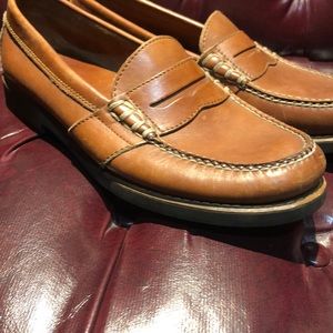 Polo sport leather loafers size 10